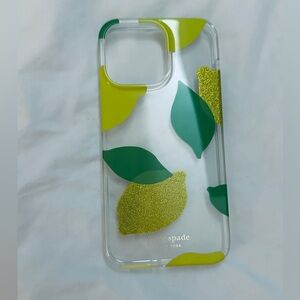 iPhone 14 Pro Max Lemon Kate Spade phone case
